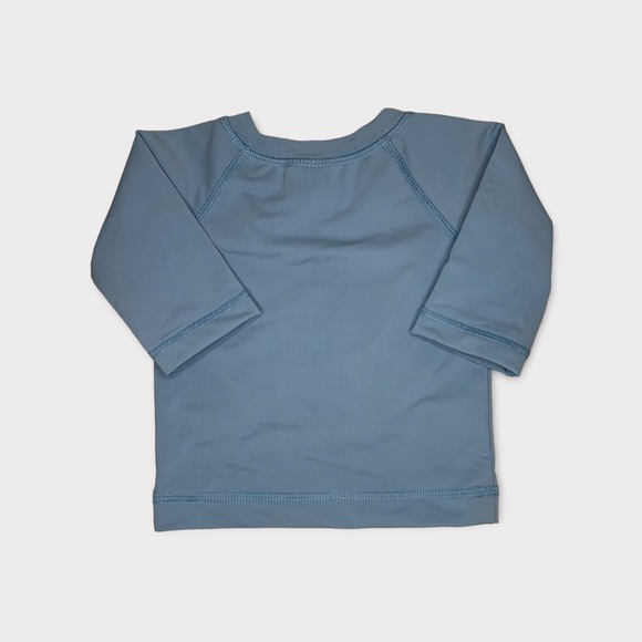 Hanna Andersson Blue Long Sleeve Rash Guard - Picture 4 of 4